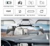 Видеорегистратор огледало+задна камера, FHD, G-Sensor, снимка 4