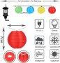 Нови светлини 20 LED мини фенер Украса Декорация двор градина парти, снимка 3