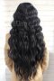 Дълга черна къдрава лейс фронт перука Роберта, снимка 5