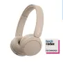 НОВИ Безжични слушалки с микрофон Sony - WH-CH520, бежови, снимка 1