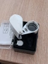 Бижутерска лупа 30x-21mm с LED осветление - Като нова, снимка 3