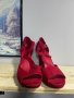 Дамски червени сандали, снимка 1 - Сандали - 44239662