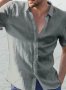 Мъжка лятна риза с къс ръкав, 6цвята , снимка 16