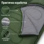 Туристически спален чувал 2 в 1, снимка 5