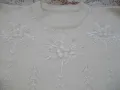 Бяла плетена блуза от мохер, снимка 1