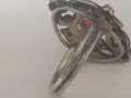 Стар сребърен пръстен., снимка 5