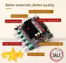 Нов XY-ST21PRO 2.1-канален усилвател клас D с Bluetooth 5.2 мощност 100W+100W+200W субуфер AUX USB, снимка 7