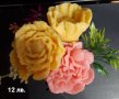 Ръчно изработени цветя от сапун, снимка 10