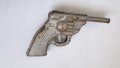 Стара метална руска играчка пистолет, снимка 2