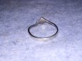 НЕЖЕН СРЕБЪРЕН ВИНТИДЖ АРТ ДАМСКИ ПРЪСТЕН СРЕБРО 925 МАЙСТОРСКА ФИНА ИЗРАБОТКА 38287, снимка 11