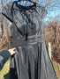 рокля от тафта в черно с/М 39лв, снимка 3