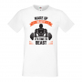 Мъжка Фитнес тениска Wake Up Beauty It's TIme To Beast спорт,Щанги,Тренировки,Спортуване,Gym., снимка 4