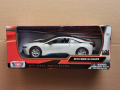 1/24 MotorMax Motor Max '18 BMW i8 Coupe БМВ Купе Ново В Кутия, снимка 3