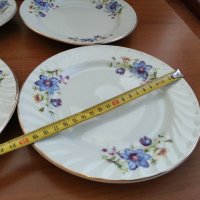 Стар български порцелан сервиз за хранене чинии , снимка 5 - Антикварни и старинни предмети - 35849370