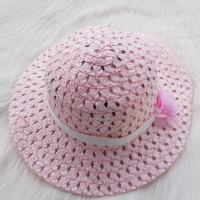 Детска сламена шапка 3-6 години , снимка 4 - Шапки, шалове и ръкавици - 36502273