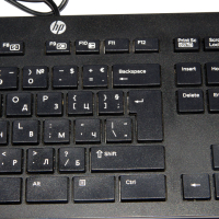 клавиатура HP Slim USB keyboard KU-1469 Chicony HP125 TPA-P001K клавиатури, снимка 4 - Клавиатури и мишки - 44807401