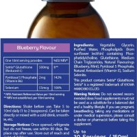 Мощен липозомален глутатион Setria 500 mg - двойно действие - с вкус на боровинки, снимка 2 - Хранителни добавки - 41866027