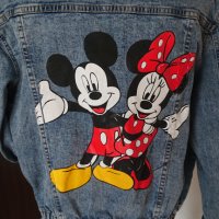 Дънково яке Minnie mouse disney, снимка 1 - Якета - 41553059