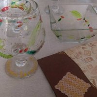Ръчно рисувани чаши комплект за коняк ,подходящ подарък за мъж или жена ,с надпис, снимка 6 - Декорация за дома - 34536394