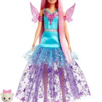 Barbie Doll HLC31 with Two Fairytale Pets and Fantasy Dress, Barbie “Malibu”, снимка 2 - Кукли - 41862588