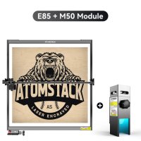 ATOMSTACK E85 + 20W 1064nm Fiber 10W 20W 30W лазерен модул 850/800mm CNC лазер лазерно гравиране, снимка 4 - Други машини и части - 40017311