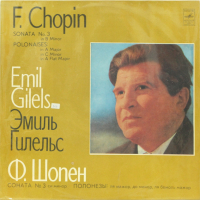 Emil Gilels-Грамофонна плоча-LP 12”, снимка 1 - Грамофонни плочи - 36350028