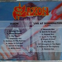 Saxon – Saxon 1979 / Live At Donnington 1980, снимка 2 - CD дискове - 40475258