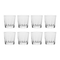 Комплект стъклени чаши AmazonCommercial Old Fashioned ‎70437-8pk 8броя 269 мл чаши за уиски , снимка 2 - Чаши - 40894150