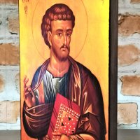 Икона на Свети апостол Лука icona sveti luka, снимка 3 - Икони - 38649523