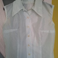Дамска блуза риза без ръкав, снимка 3 - Ризи - 41897789
