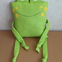 Възглавница жаба, снимка 3 - Спално бельо и завивки - 35998457