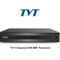 TVT 4 Kанален DVR 5MP-lite Penta-brid TD-2104NS-HC, снимка 1 - Комплекти за видеонаблюдение - 41115655