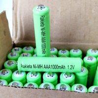 Акумулаторна батерия ААА 1000 mah, снимка 1 - Друга електроника - 25895865