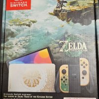 ЗАПЕЧАНАТА Nintendo Switch OLED Zelda , снимка 1 - Игри за Nintendo - 44393210