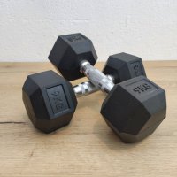 Професионални шестоъгълни дъмбели - Hex Dumbbells, снимка 9 - Фитнес уреди - 40971704