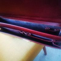 Продавам уникална кожена мъжка бизнес чанта MIHAIL с две лица , снимка 2 - Чанти - 44920319