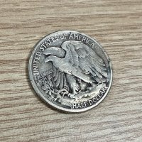 1/2 долар (Half Dollar) 1942 г, САЩ - сребърна монета, снимка 1 - Нумизматика и бонистика - 42729009