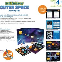 Комплект наука за космоса, 17 части, галактическа игра за обучение, снимка 5 - Образователни игри - 41947247