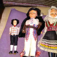 Кукли с национални носии винтидж, снимка 3 - Колекции - 23022676