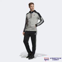 adidas Essentials 3-Stripes Tricot - страхотно мъжко горнище, снимка 2 - Спортни дрехи, екипи - 42003854
