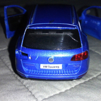 Volkswagen Touareg, Blue - RMZ City 5019, снимка 3 - Колекции - 39737099