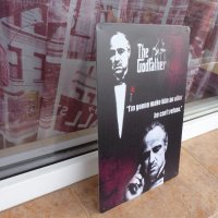 Метална табела Кръстникът филм The Godfather мафия класика, снимка 2 - Други ценни предмети - 13397761