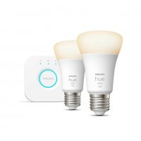 Philips Hue White 2бр LED Крушки и Безжичен рутер Филипс Умен Дом, снимка 3 - Лед осветление - 39348343