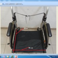 Инвалидна количка Pyro Light XL, снимка 10 - Инвалидни колички - 32875322