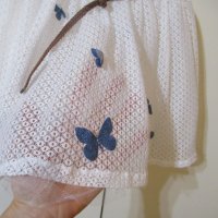 Елегантна роля с пеперуди, снимка 3 - Детски рокли и поли - 34485774