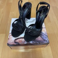 Черни обувки Paolo botticelli, снимка 1 - Дамски обувки на ток - 41417634