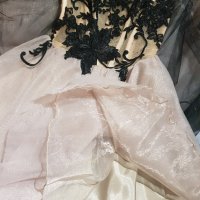 Бална рокля от две части ХS + чанта , снимка 13 - Рокли - 36577893