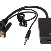 КОНВЕРТОР  АДАПТЕР  от VGA  към HDMI , снимка 2 - Кабели и адаптери - 33856185