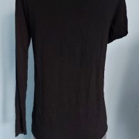 Много еластична италианска блуза с ламе / голям размер , снимка 6 - Блузи с дълъг ръкав и пуловери - 44256853