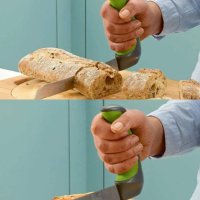  Easi Grip-Удобен кухненски нож за хора със слаб захват, снимка 3 - Прибори за хранене, готвене и сервиране - 40846404